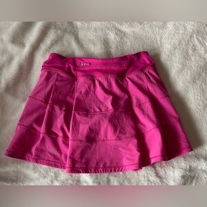 Lululemon 4 Long Pace Rival Skirt Sonic Pink